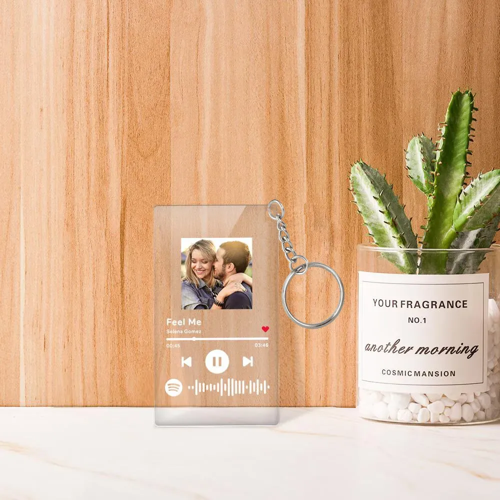 Scannable Spotify Code Plaque Night Light Music and Photo Acrylic Various Music Combination Styles - CustWitAU