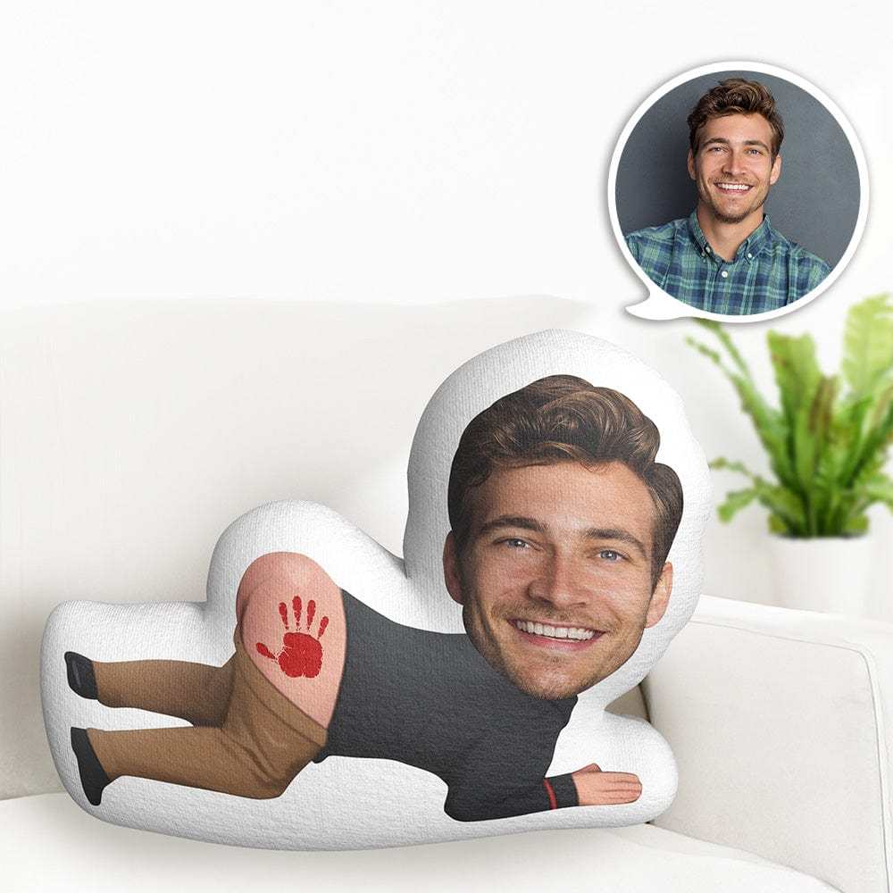 My Face Pillow Custom Face Photo Pillow Minime Pillow Fun Gifts for Her - CustWitAU
