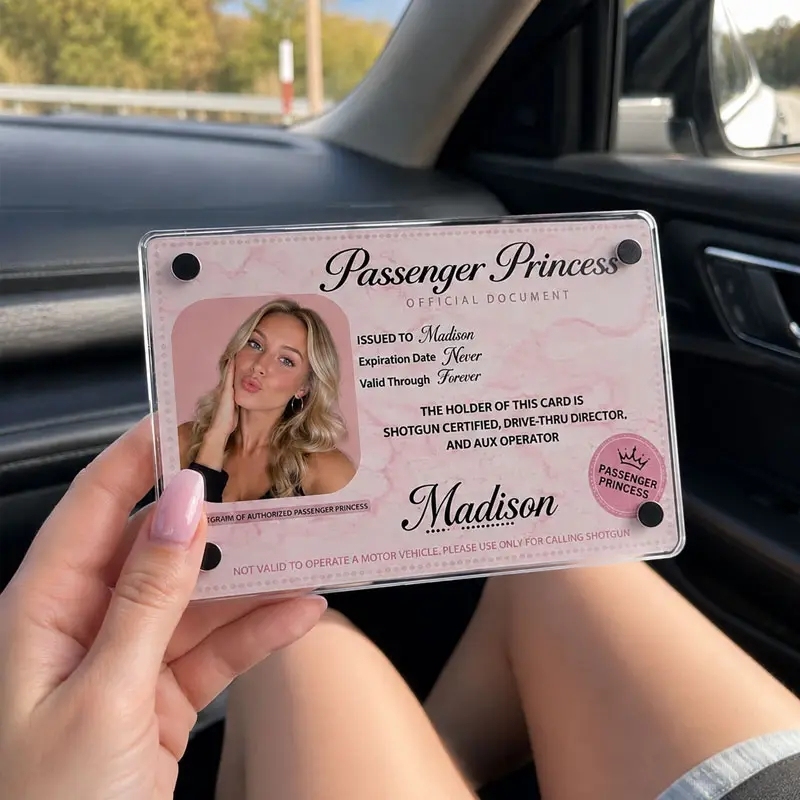 Personalized Passenger Princess Card– Forever Valid VIP Card