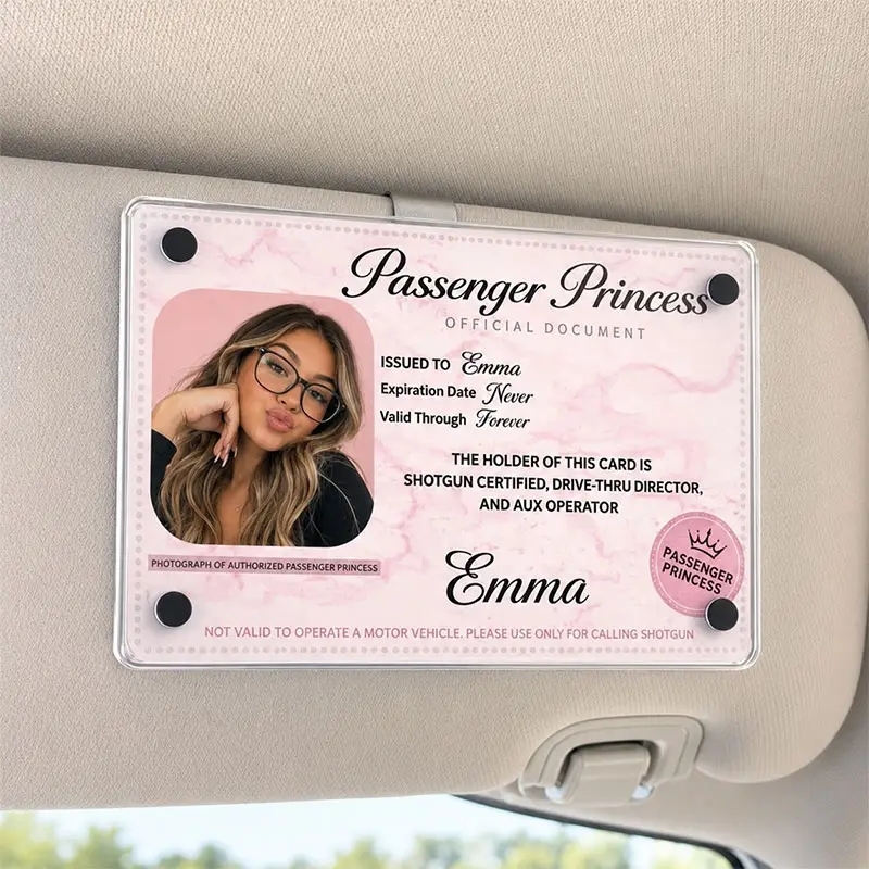 Personalized Passenger Princess Card– Forever Valid VIP Card