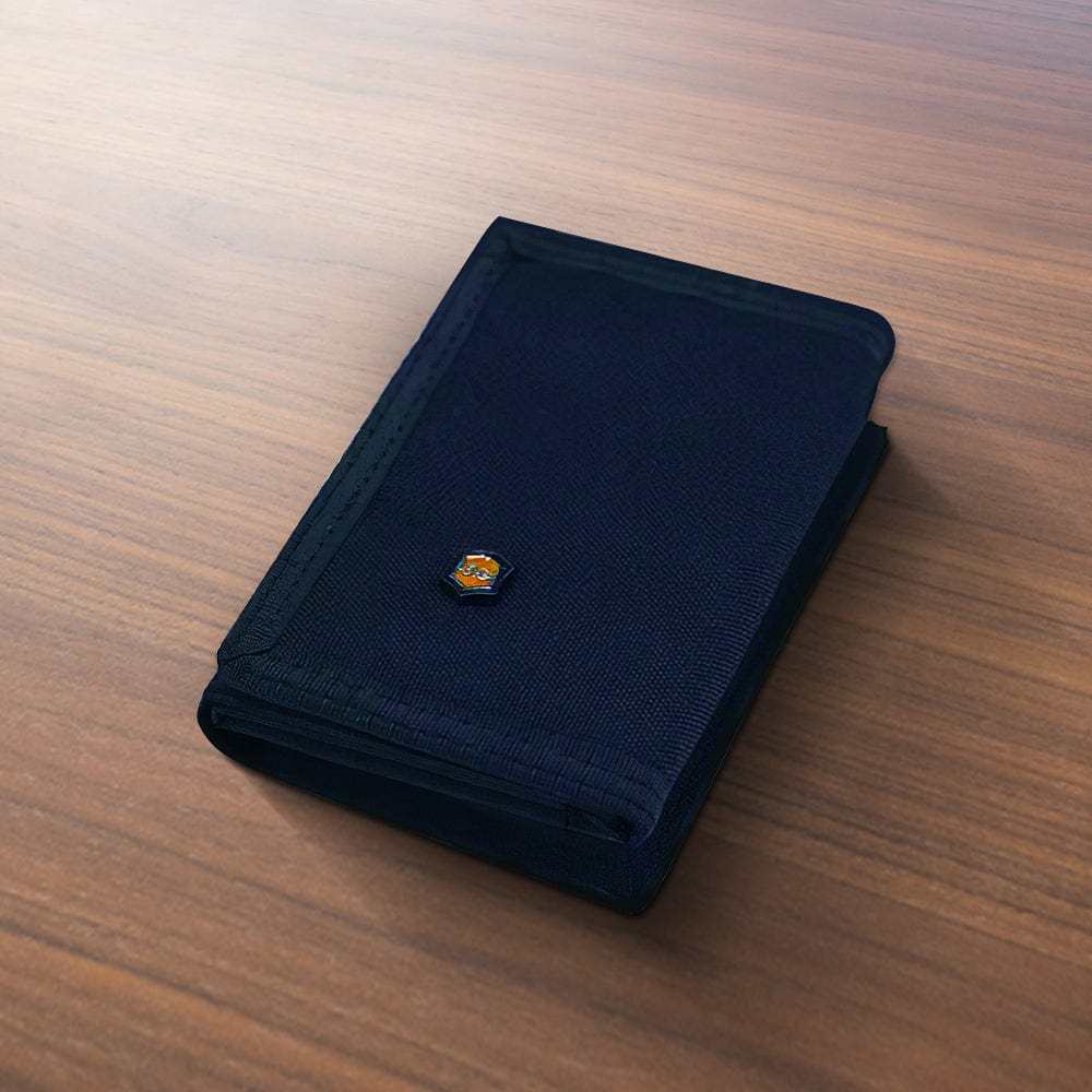 Nylon Trifold Wallet with Velcro Closure Gifts for Him Durable Slim 4 Colors - CustWitAU