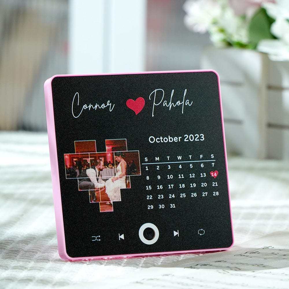 Custom Spotify Album Fridge Magnet Personalized Music Fridge Magnet Can Play Songs and Adjust Volume for Couples