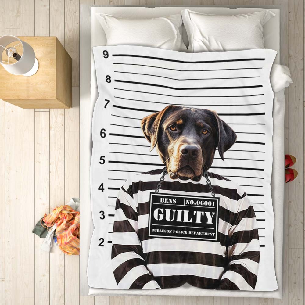 Custom Photo & Name "Personal Stalker" Blanket - CustWitAU