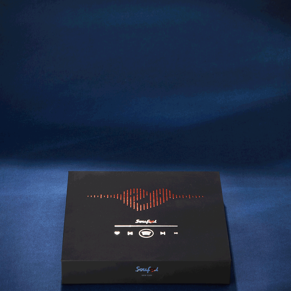 Scannable Spotify Code Plaque Night Light Music and Photo Acrylic Various Music Combination Styles - CustWitAU