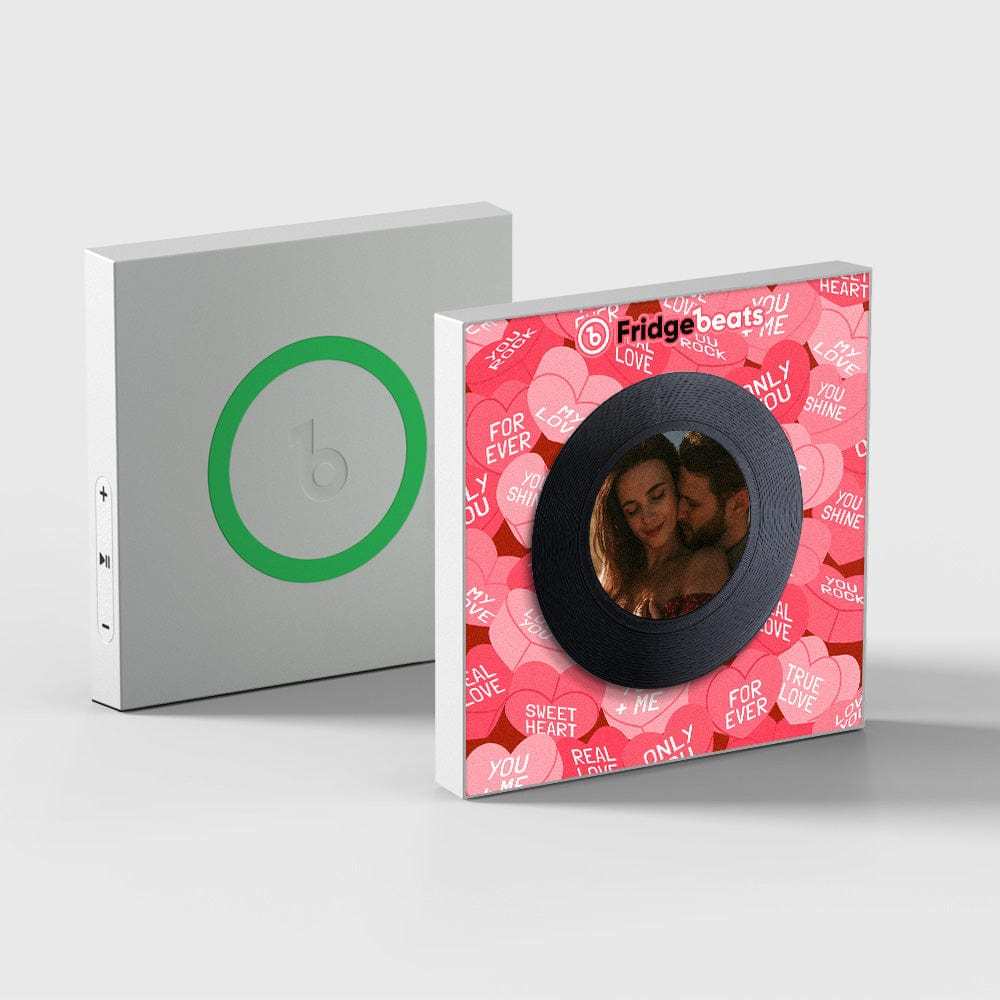 Custom Music & Photo Fridge Magnet Can Customize 1-6 Vinyl and Songs - CustWitAU