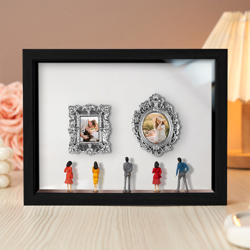 Museum of Us Mini Museum Shadow Box | Baroque Vintage Photo Decor