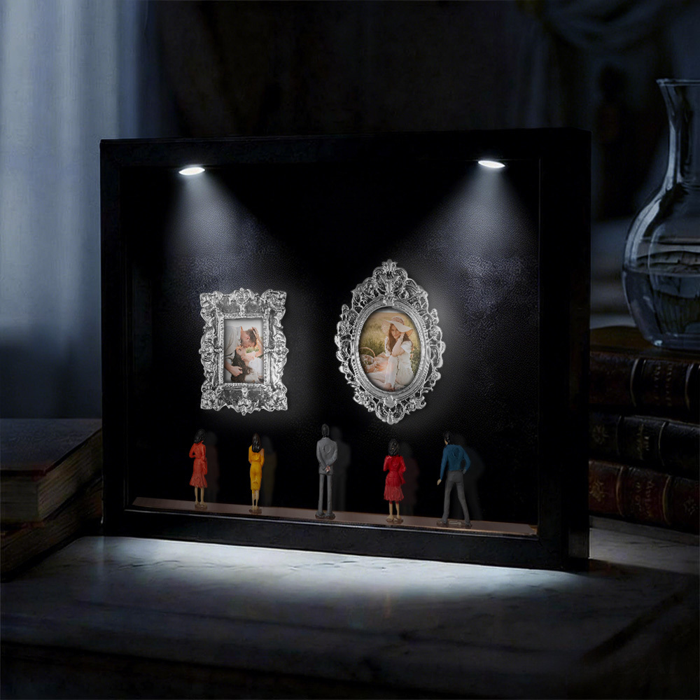 Museum of Us Mini Museum Shadow Box | Baroque Vintage Photo Decor
