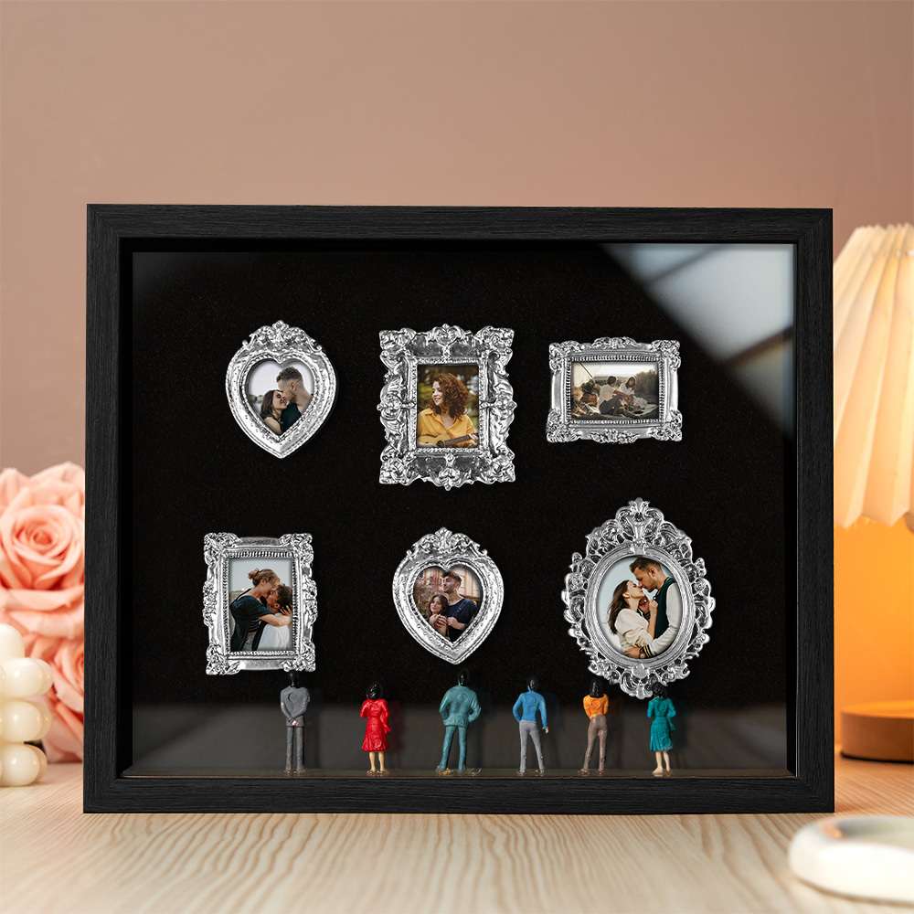 Museum of Us Mini Museum Shadow Box | Baroque Vintage Photo Decor