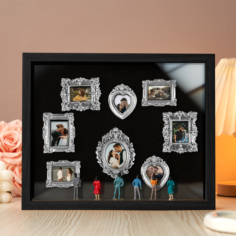 Museum of Us Mini Museum Shadow Box | Baroque Vintage Photo Decor