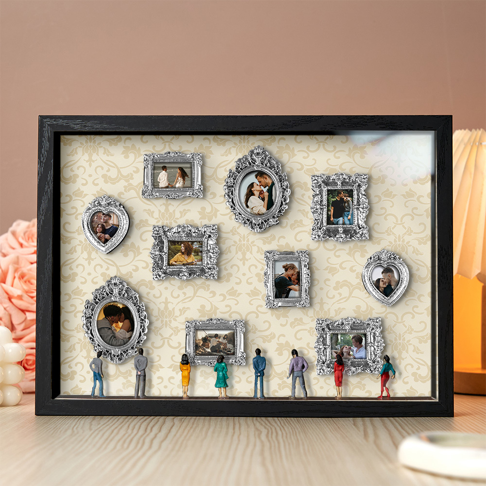 Museum of Us Mini Museum Shadow Box | Baroque Vintage Photo Decor