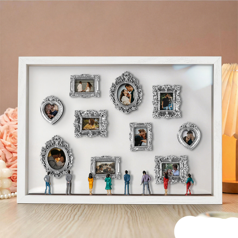 Museum of Us Mini Museum Shadow Box | Baroque Vintage Photo Decor