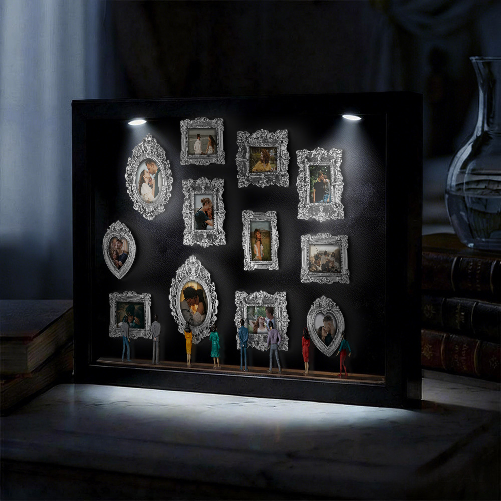 Museum of Us Mini Museum Shadow Box | Baroque Vintage Photo Decor