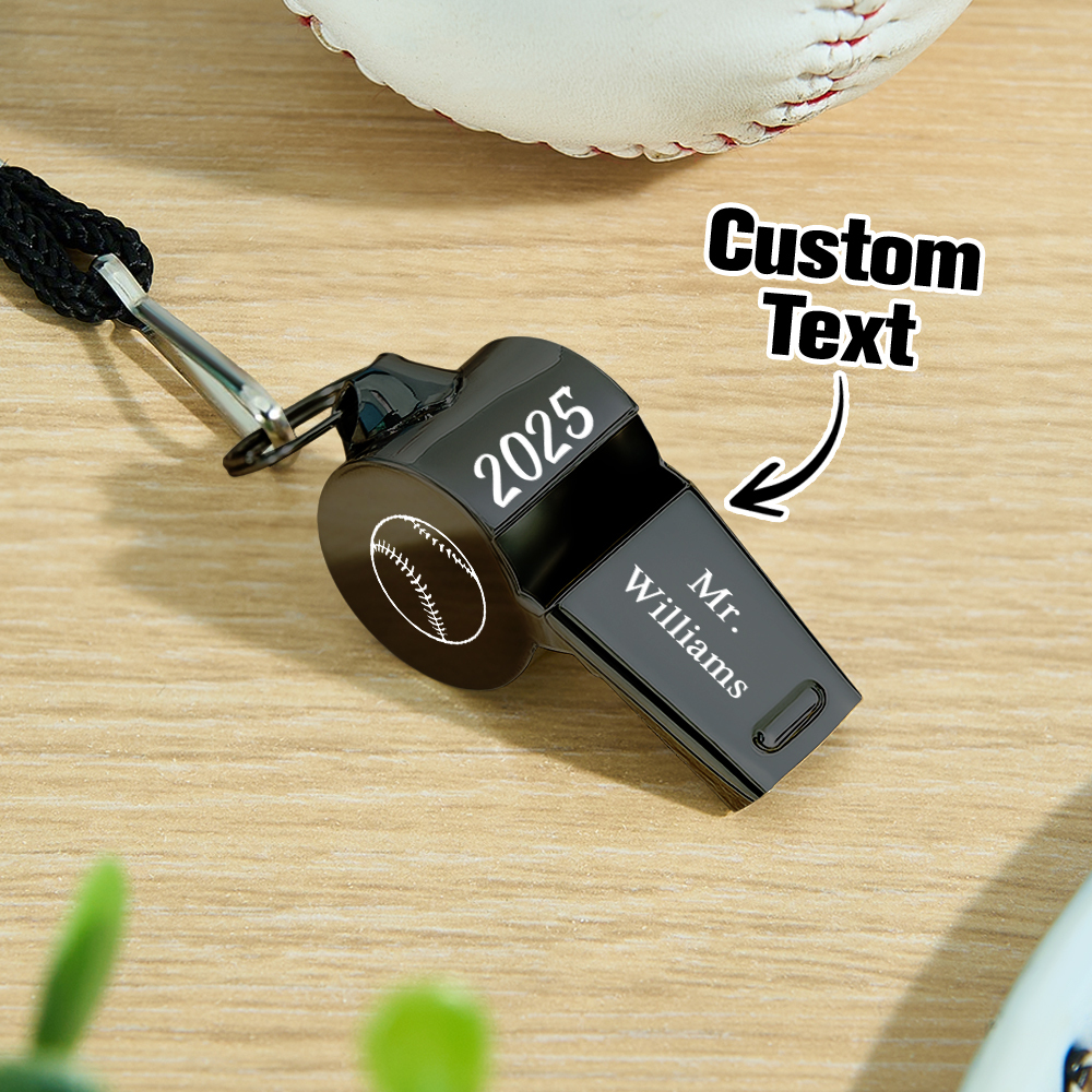 Personalised Whistles for Coaches, Custom Whistle Australia, Coach Gifts