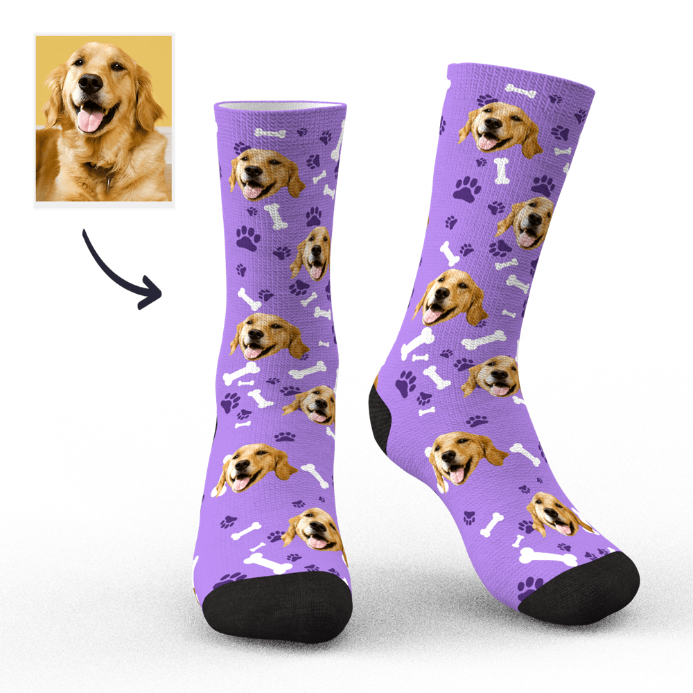 Custom Dog Socks For Dog Lover - CustWitAU