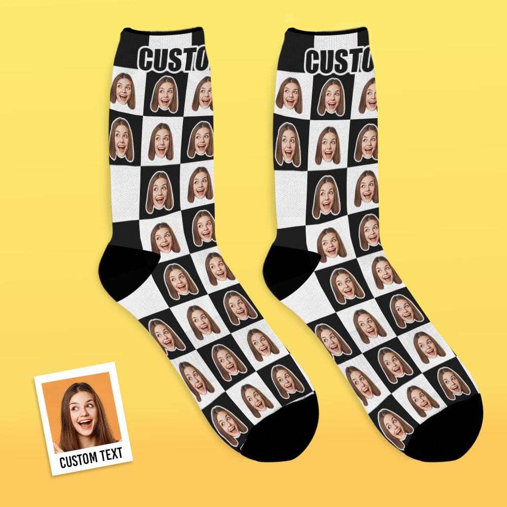Custom Socks with Faces Gifts for Her - Multiple Styles - CustWitAU