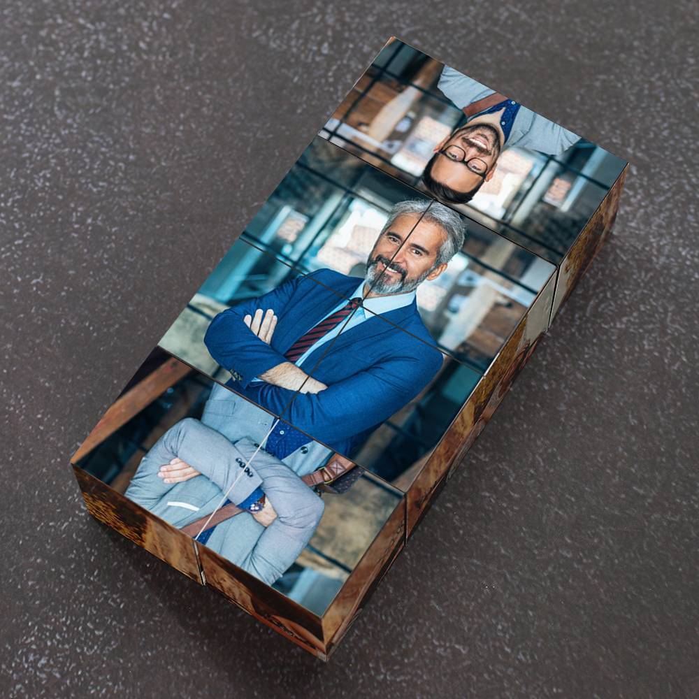 Business Gift Custom Personalized Rubic's Cube - CustWitAU