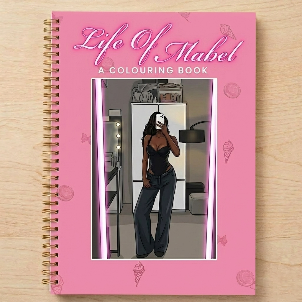 Custom Photo Coloring Book, Personalized Hand-Drawn Outline Pages, Turn Your Photo into Coloring Book, Birthday Gift for Her - CustWitAU