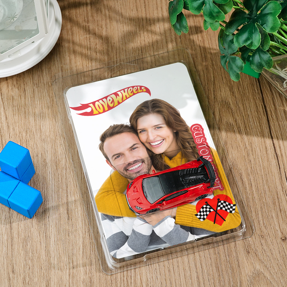 Personalized Toy Dream Car Photo Treasure Valentine's Day Gifts Toy Car Gift For Him/Kids
