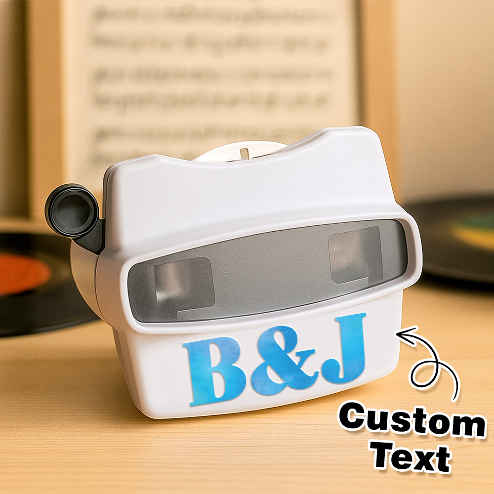 Custom 3D Viewfinder and Reel Personalized Gift with your own photos Text and Photo Viewer Multiple Films Available Gifts Idea