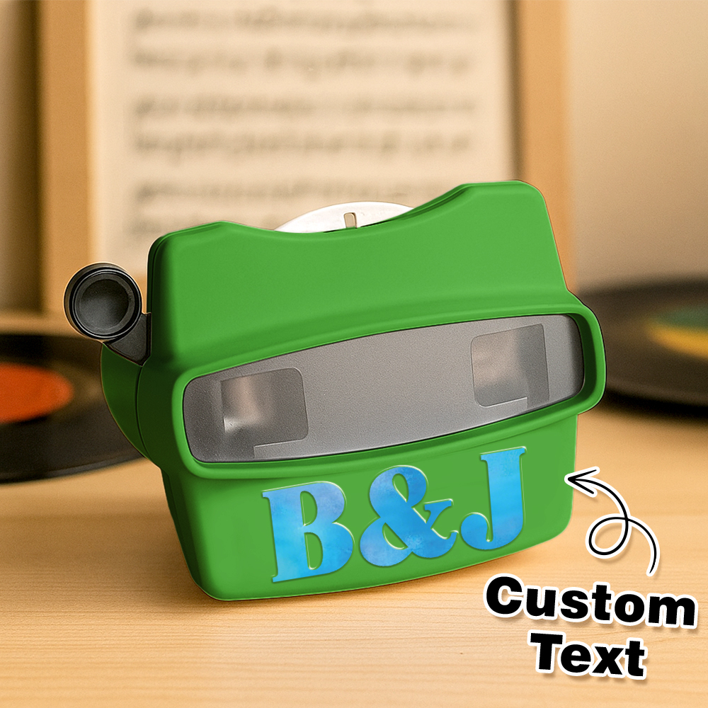 Custom 3D Viewfinder and Reel Personalized Gift with your own photos Text and Photo Viewer Multiple Films Available Gifts Idea