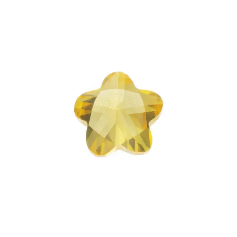 DIY Box Necklace Accessory - Yellow Flower