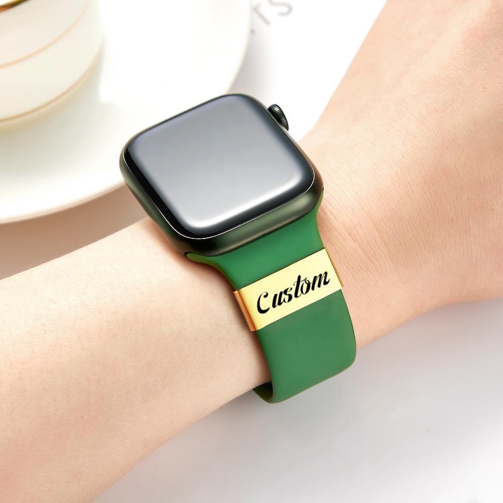 Custom Engraving Watch Accessories Personalized Watch Decoration - CustWitAU