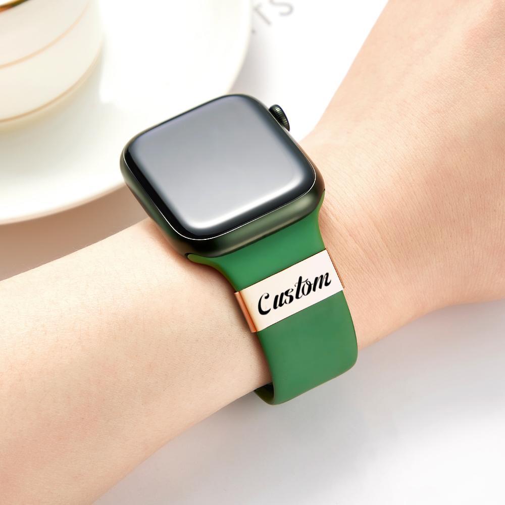 Custom Engraving Watch Accessories Personalized Watch Decoration - CustWitAU