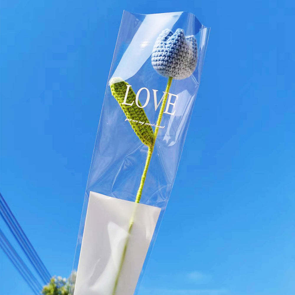 1pc Crochet Flower Handmade Knitted Flower Gift for Her - CustWitAU