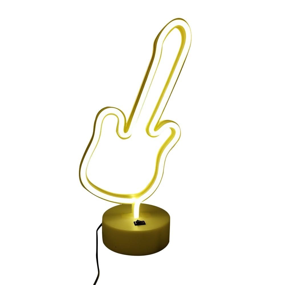 Neon Led Lights Musical Note Shape Gift For Music Lovers - CustWitAU