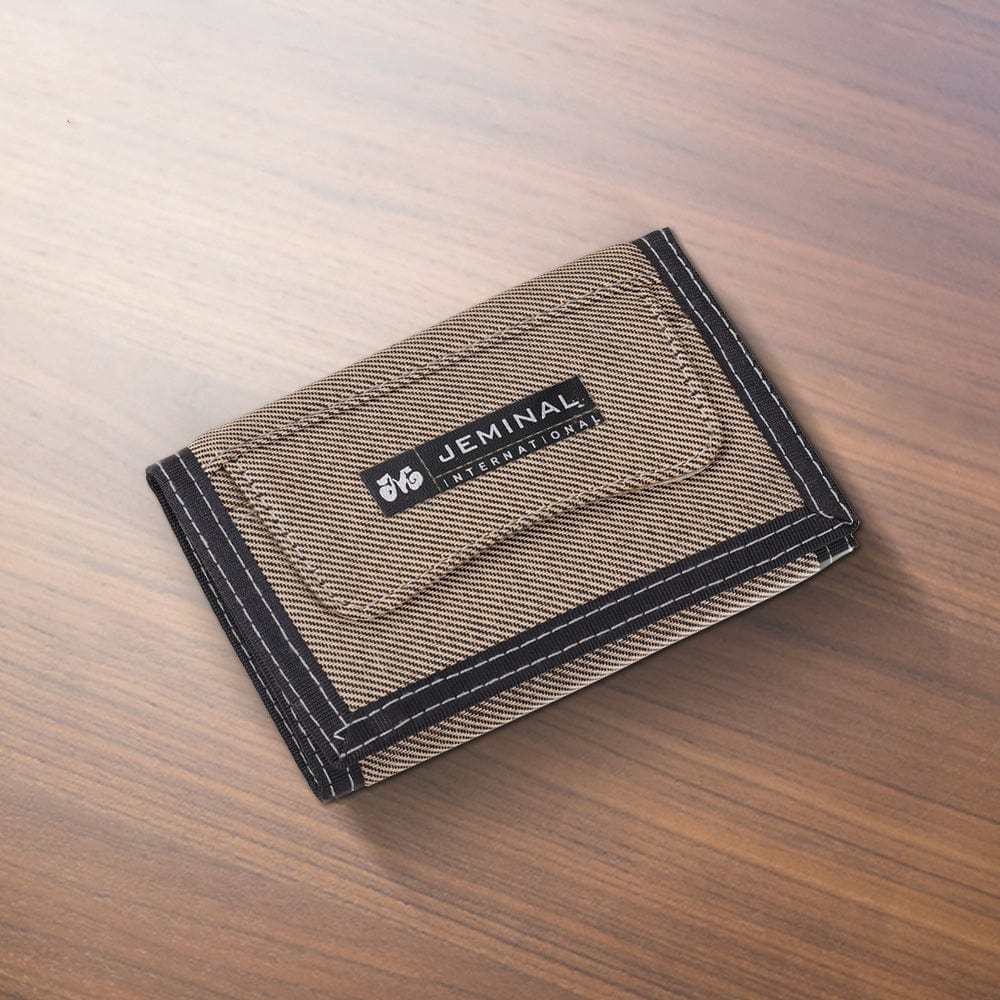 Nylon Trifold Wallet Velcro Closure Birthday Gifts for Him 4 Colors - CustWitAU