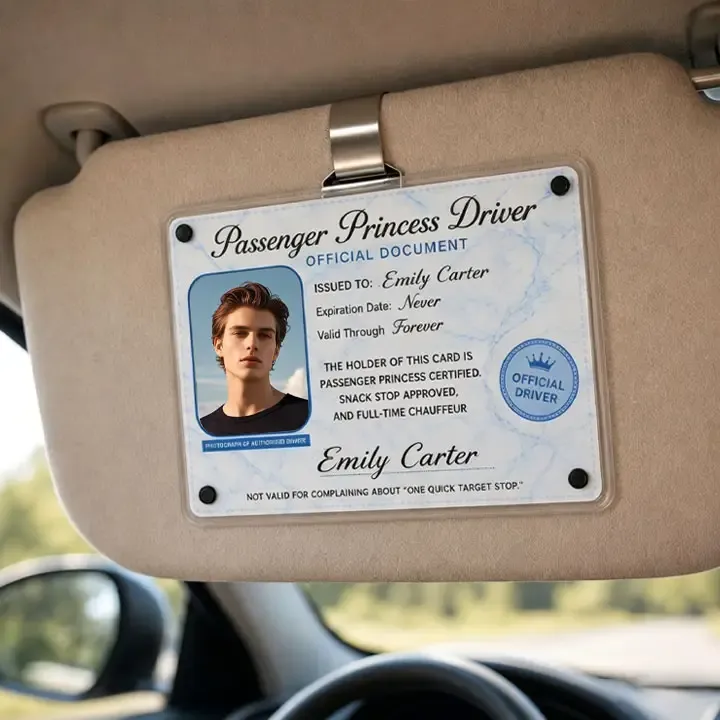 Personalized Passenger Princess Card– Forever Valid VIP Card