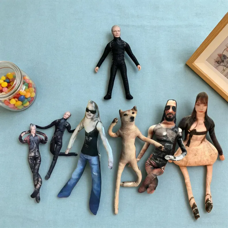 Personalized Ugly Doll Pillow – Custom Funny Plush Toy Gift, Gift for Him or Her