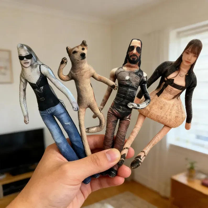 Personalized Ugly Doll Pillow – Custom Funny Plush Toy Gift, Gift for Him or Her