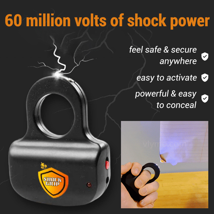 🆘🆘🆘【Lifesaver in Critical Moments】60 Million Volt Electric Shock Keychain