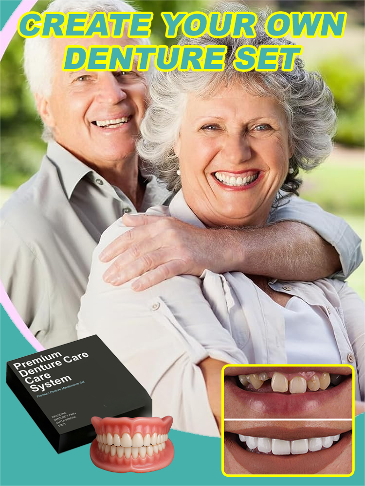 🔥High-Quality Denture Set🔥 👍 Buy one, get one free! 99.9% positive reviews, 99% repurchase rate! 👍