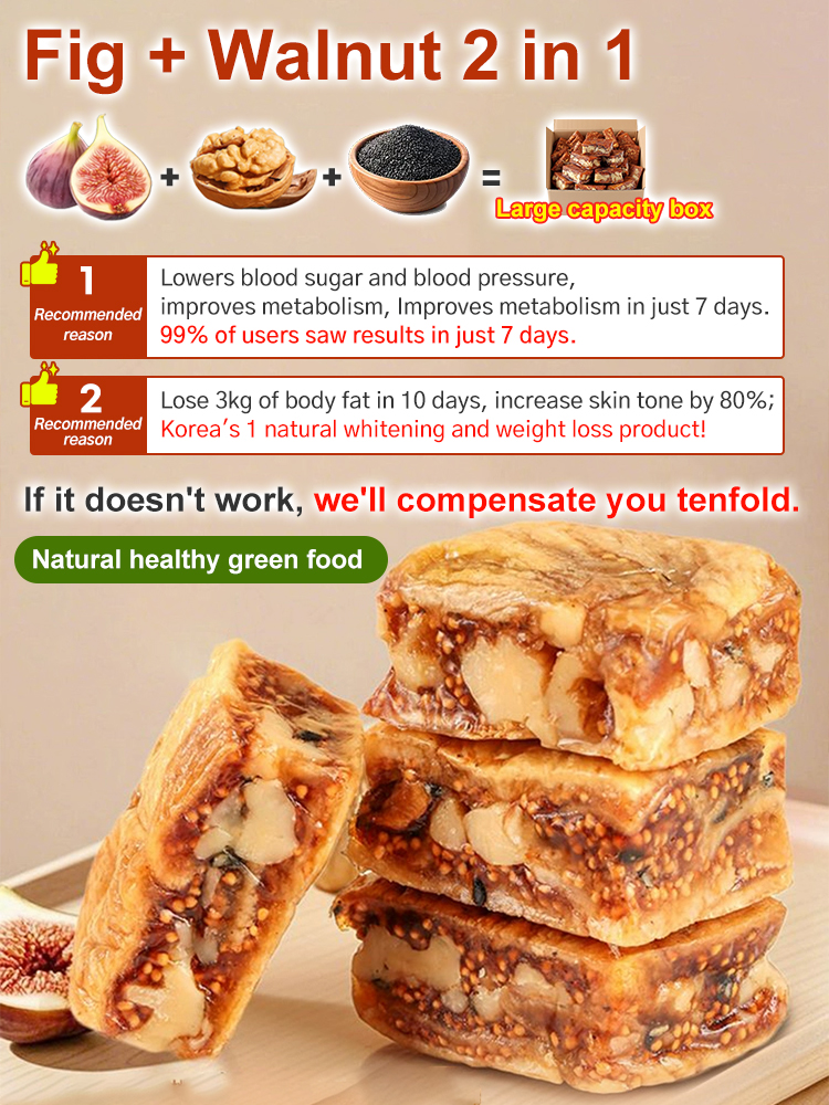 Fresh Fig, Black Sesame & Walnut Energy Pies (Zero Added Sugar) 21-Day Golden Harvest, Fiber-Rich
