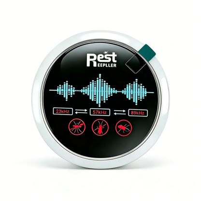 🔊 Ultrasonic Smart Pest Repeller Plug and play, eliminate all pests! — No chemicals, no noise interference, leaving you with a clean, pest-free home.