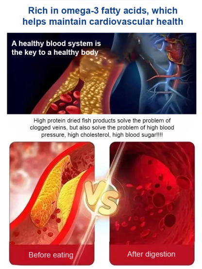 【🐠200 pieces/box】Ready-to-eat crispy and delicious dried yellow croaker ✅ Non-fried, low-calorie, protects cardiovascular health