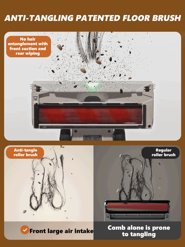 【👍Clean 200 square meters in 5 minutes】💥190,000PA super suction cordless vacuum cleaner, combining sweeping, dusting, and cleaning in one✅convenient for both car and home use.