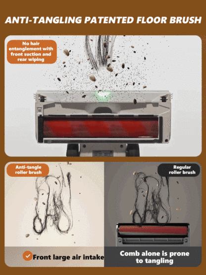 【👍Clean 200 square meters in 5 minutes】💥190,000PA super suction cordless vacuum cleaner, combining sweeping, dusting, and cleaning in one✅convenient for both car and home use.