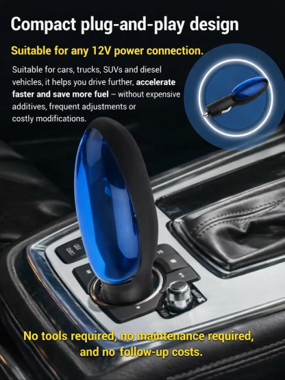 Germany's first smart fuel saver optimized with nanotechnology, saving up to 60% on fuel. Plug and play, saving you 60% on fuel and bringing back the efficiency of a professional sports car.