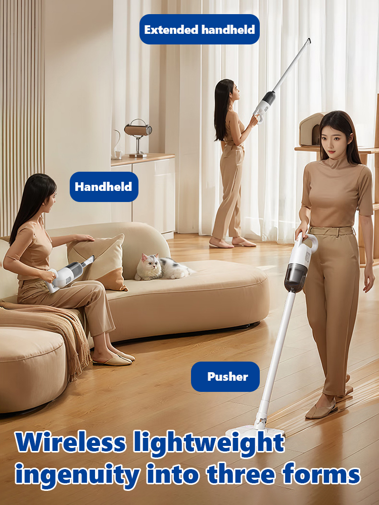 【👍Clean 200 square meters in 5 minutes】💥190,000PA super suction cordless vacuum cleaner, combining sweeping, dusting, and cleaning in one✅convenient for both car and home use.