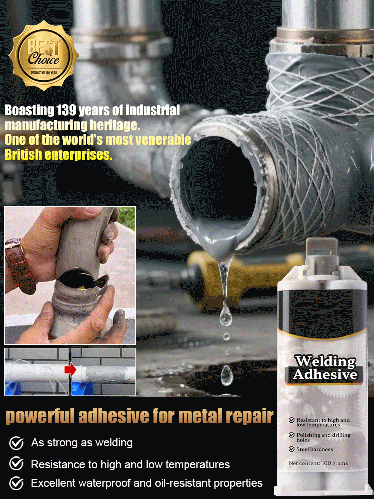 No welding required, as hard as iron, waterproof, corrosion-resistant, and heat-resistant, with a 30-year warranty.
