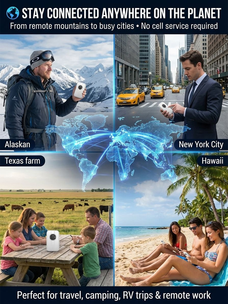 【💥Lifetime Free 5G Network】No contract required, no SIM card needed, zero extra fees. Connect instantly 🌐 and enjoy up to 500 Mbps network speed.