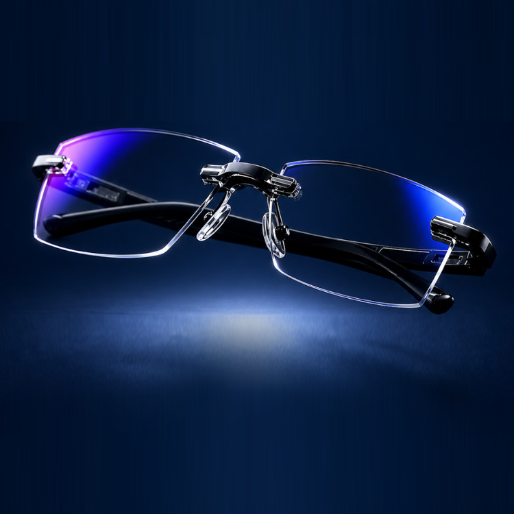 4-in-1 Auto-Adjusting Smart Glasses (Buy 1 Get 1 FREE) Photochromic UV400, Blue Light & 180° Bendable Frame