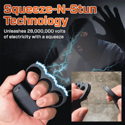 【Powerful】Three-Finger Four-Finger Stun Gun