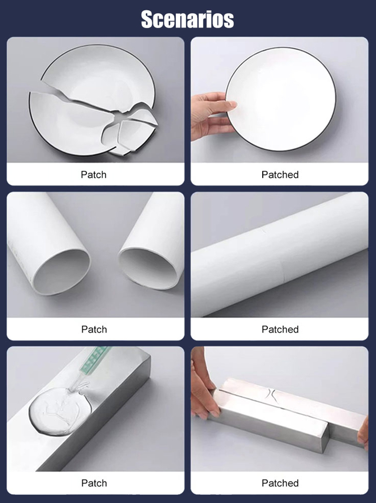 🥇🥇🥇No welding needed for repairs! Sets in 5 minutes, resistant to high and low temperatures, waterproof and oil-proof, holds up to 65kg, and works on metal, ceramics, wood, etc