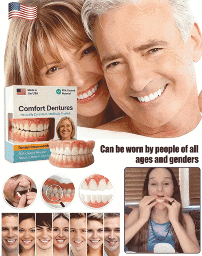 🔥🔥Made of German original silicone material, soft and comfortable, heat-resistant and hard-resistant, no feeling when wearing, suitable for all oral shapes, make your teeth more beautiful, improve your confidence, suitable for men, women, young and old