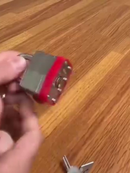 Military-grade stainless steel lock picking tools; open all locks in 30 seconds, no need to hire a professional, durable for 30 years without rust, 10-year warranty.