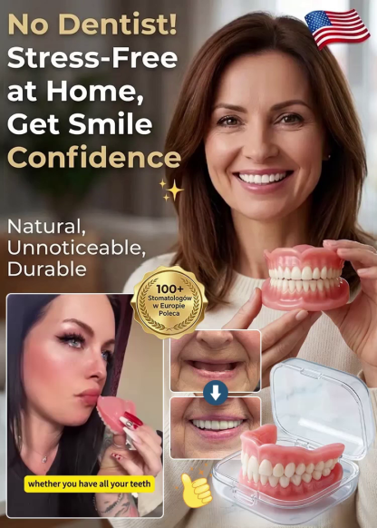 🔥High-Quality Denture Set🔥👍Buy One Get One Free! 99.9% Positive Feedback Rate, 99% Repurchase Rate! 👍